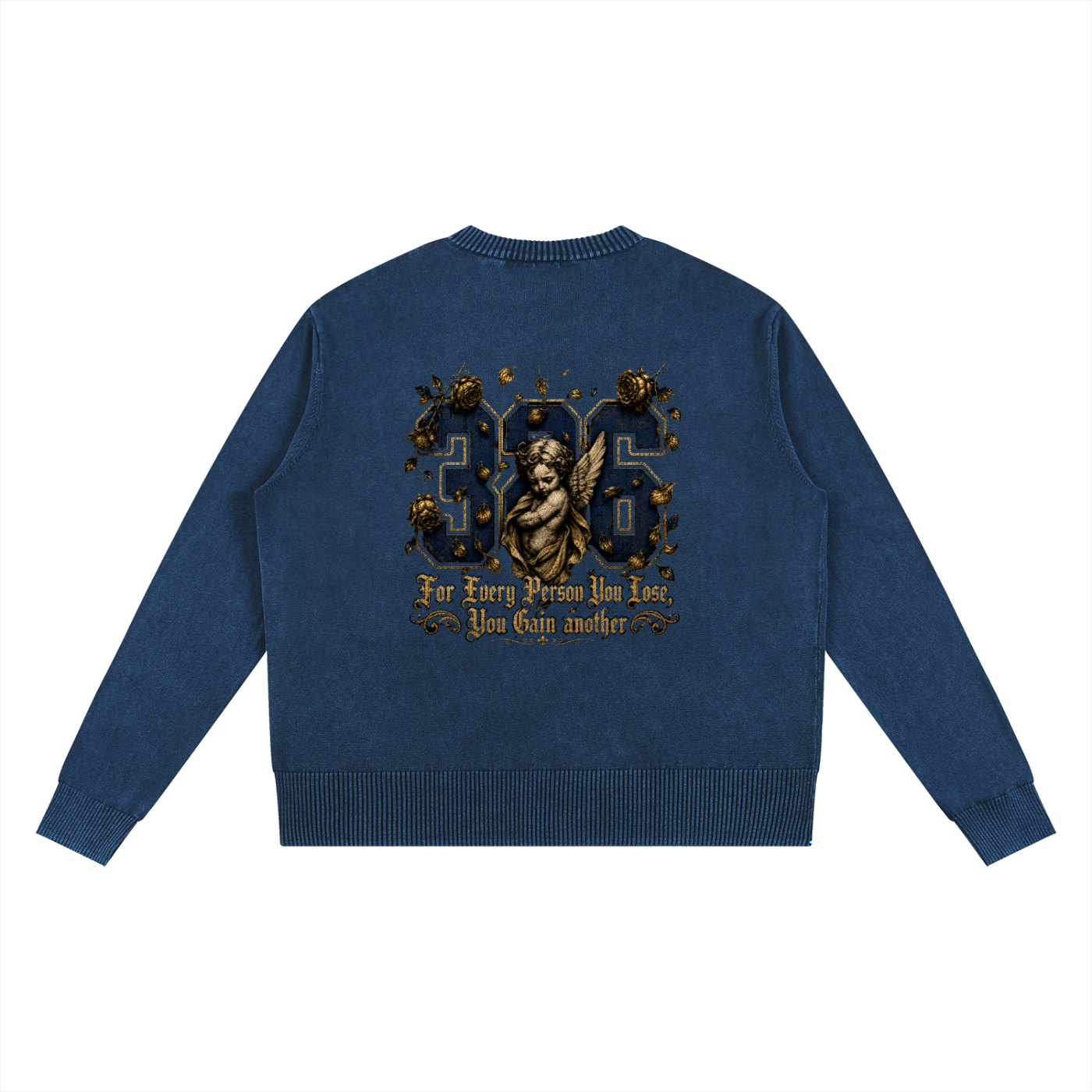 'Golden State' Mineral Wash Oversized Sweater