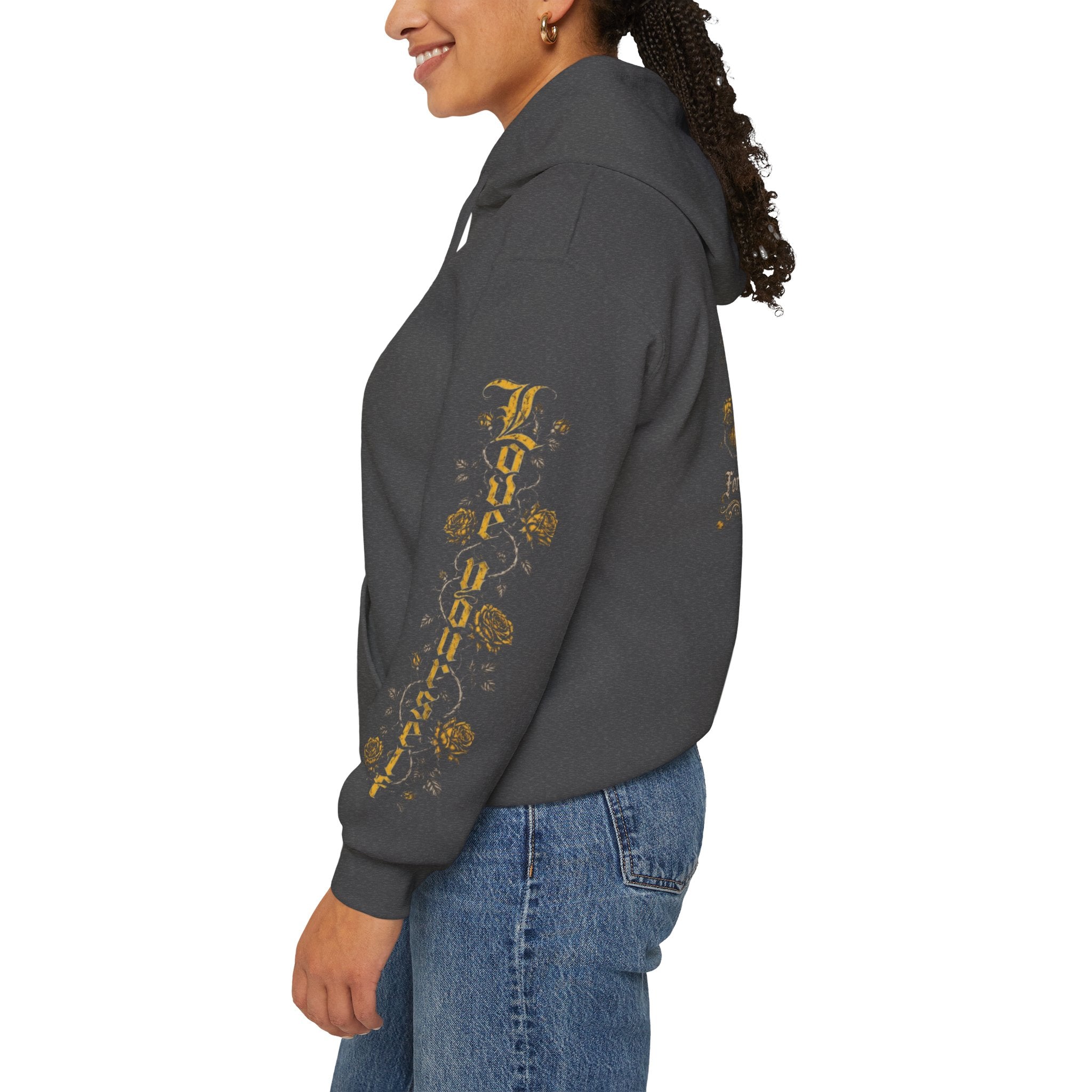 'Bumble 326' Floral Bear Graphic Pullover
