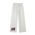 'Creamson & Bone 326' Essential Straight-Leg Sweatpants