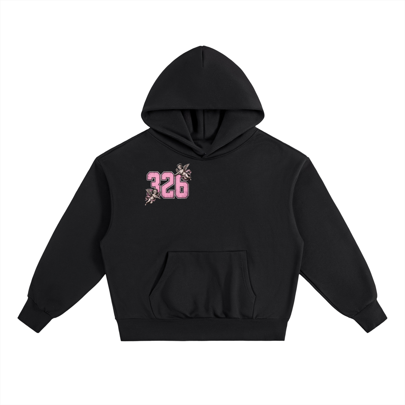 'Pretty In Pink' Essential Heavyweight Fleece Hoodie