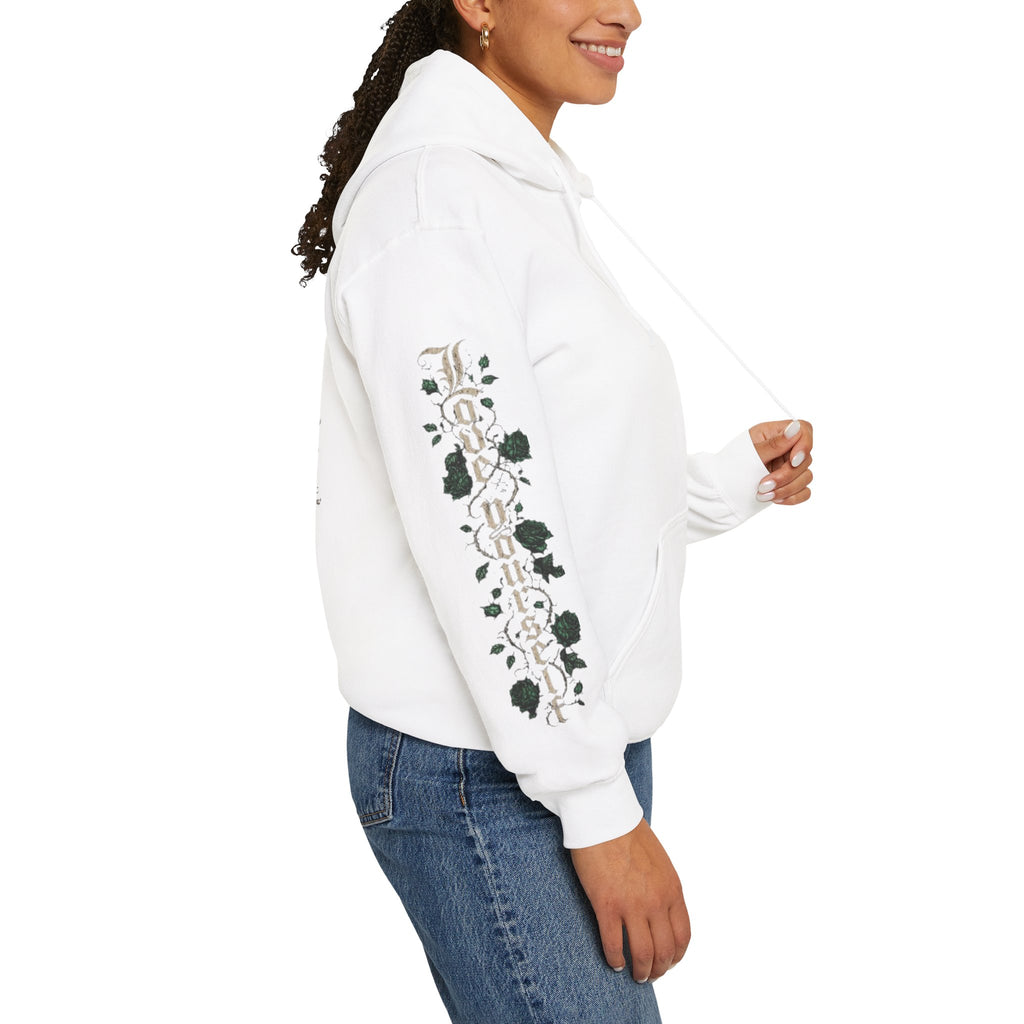 'Emberald Pullover 326' Vintage Rose Graphic