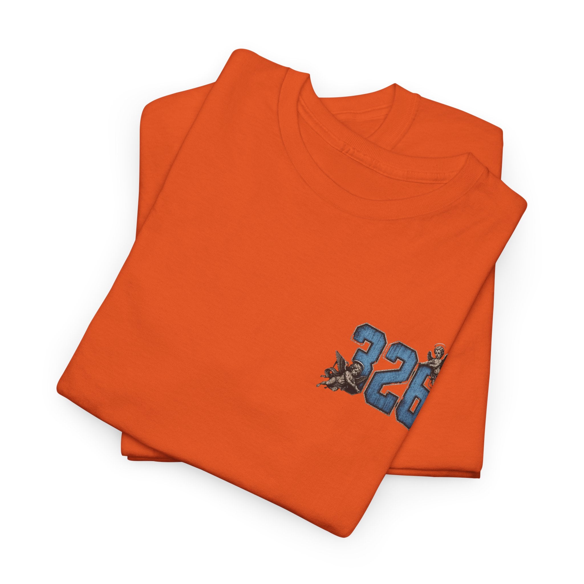 'Sky 326' Angel Graphic Tee with Quote ('For Every Person You Lose...')