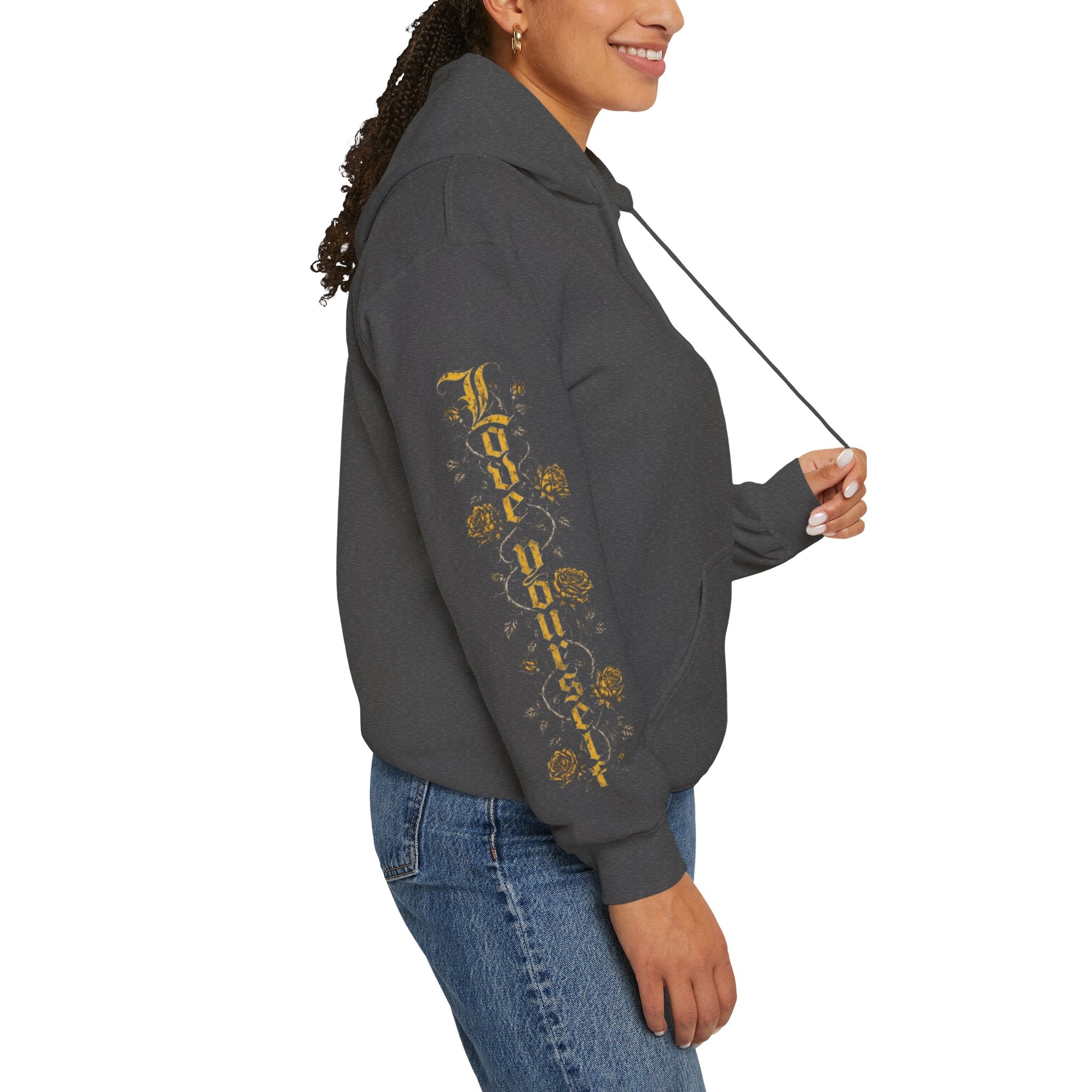 'Bumble 326' Floral Bear Graphic Pullover