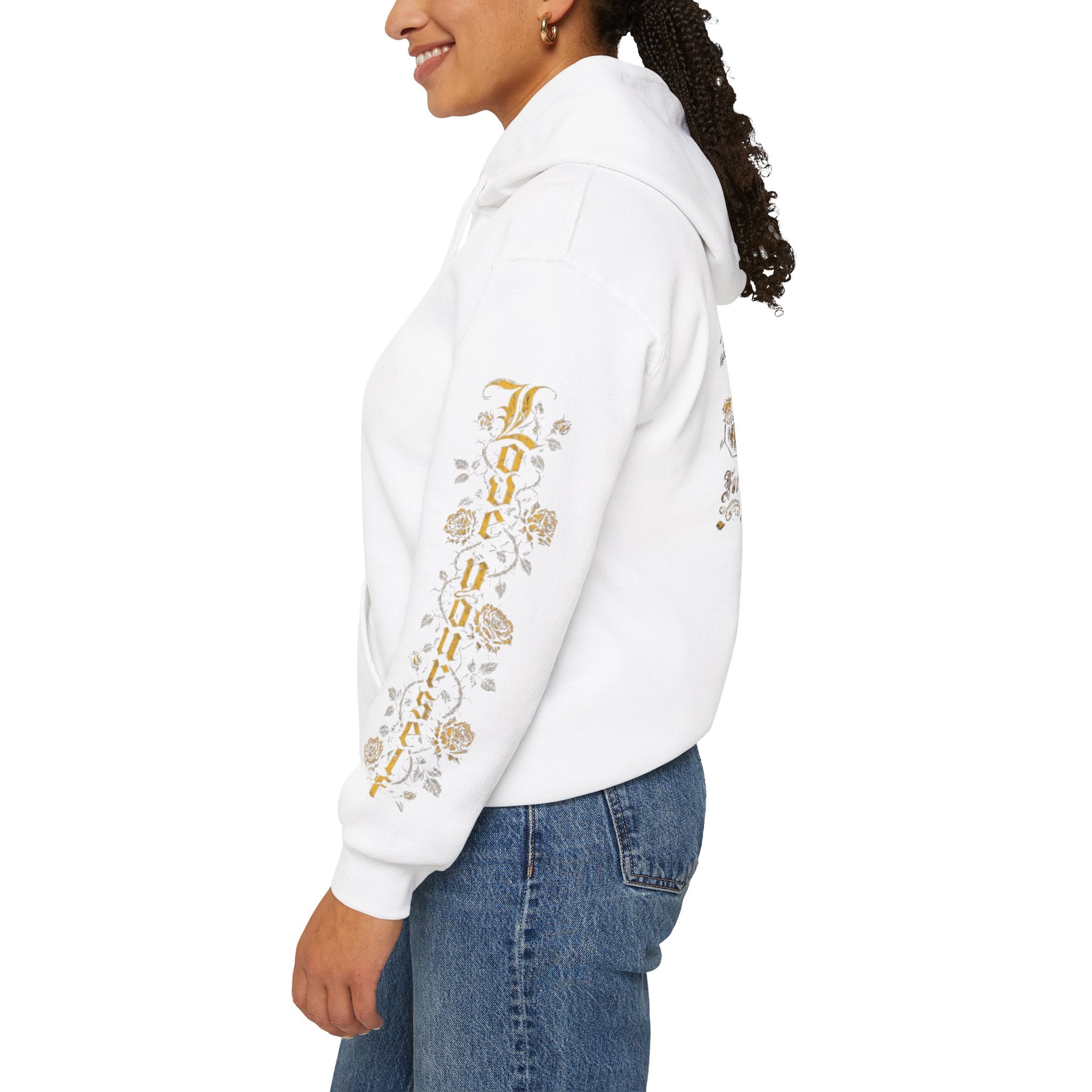 'Bumble 326' Floral Bear Graphic Pullover
