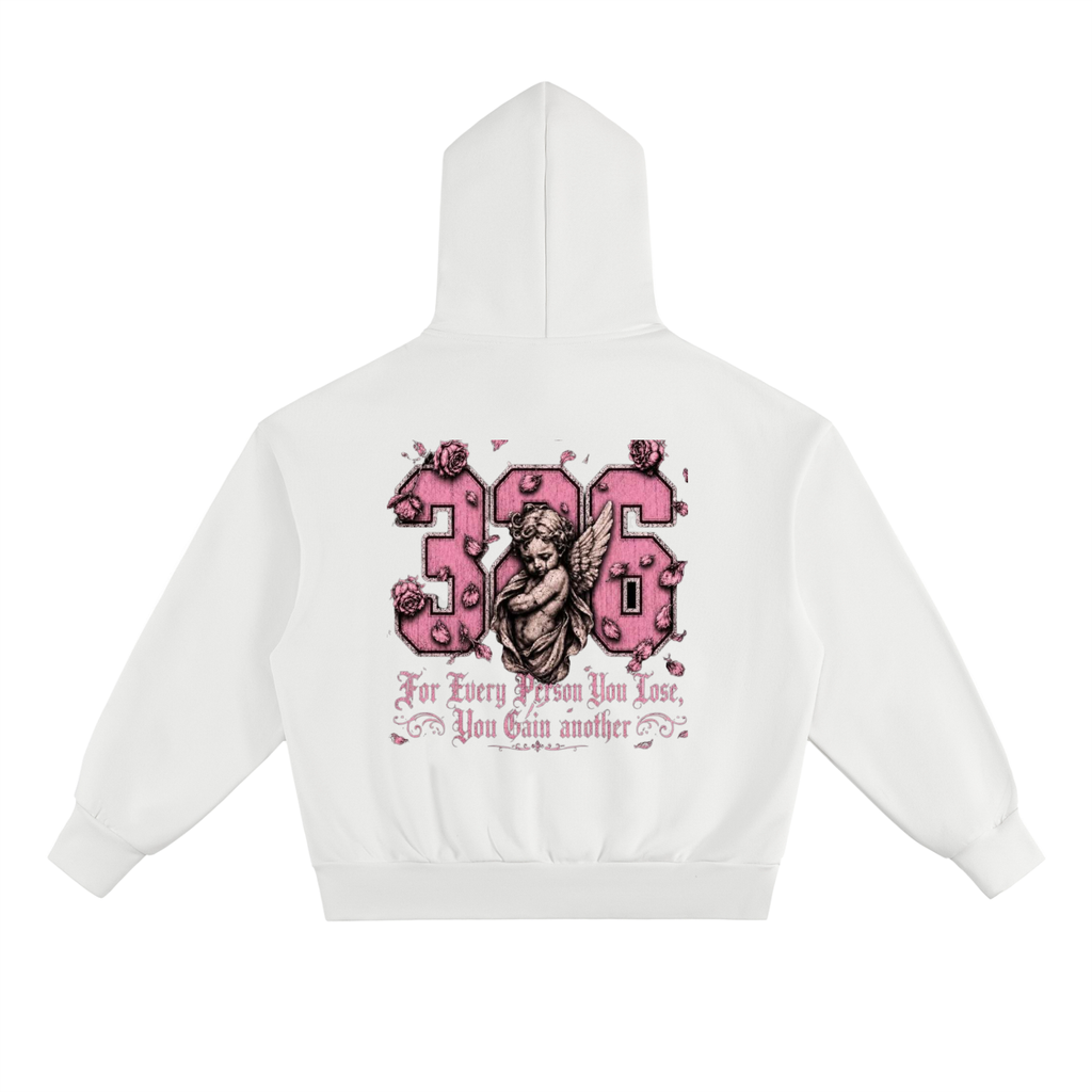 'Pretty In Pink' Essential Heavyweight Fleece Hoodie