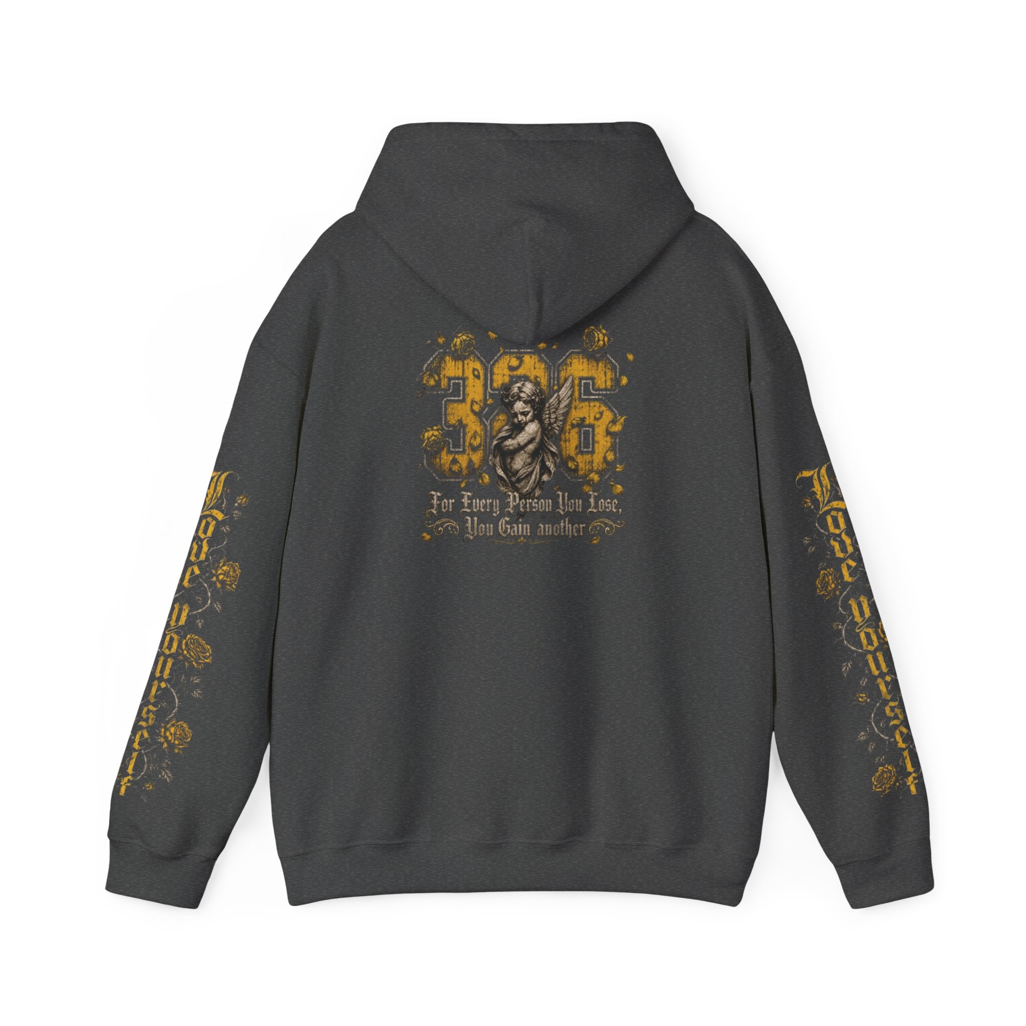 'Bumble 326' Floral Bear Graphic Pullover