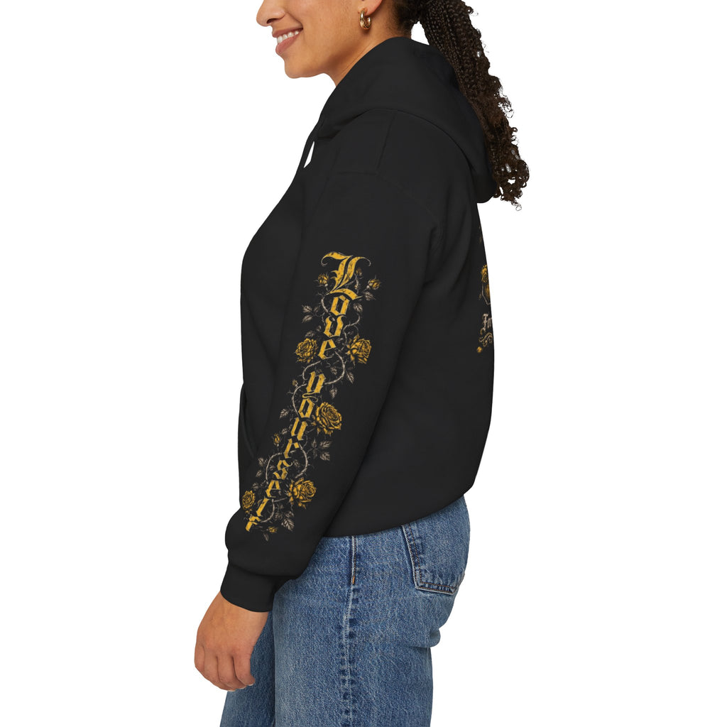 'Bumble 326' Floral Bear Graphic Pullover