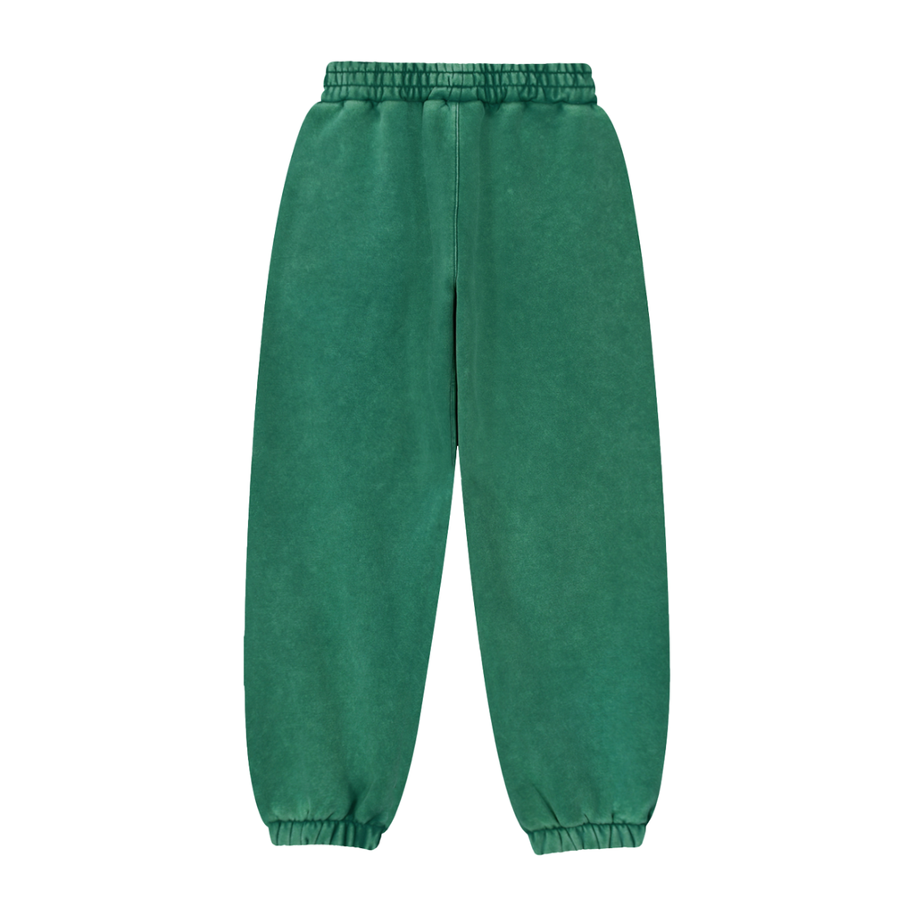 'Emerald Green' Fleeced Jogger Sweatpants