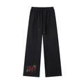 'Creamson & Bone 326' Essential Straight-Leg Sweatpants