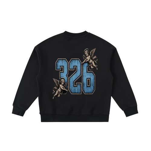 'baby blue & silver' Essential Fleece Kids' Crewneck Sweatshirt