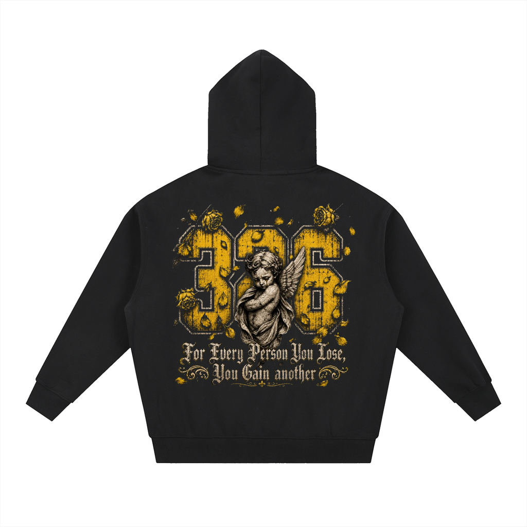 'Bumble' Essential Oversized Fleece Boxy Hoodie