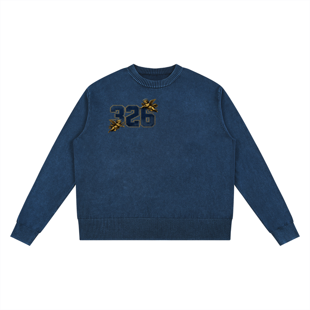'Golden State' Mineral Wash Oversized Sweater