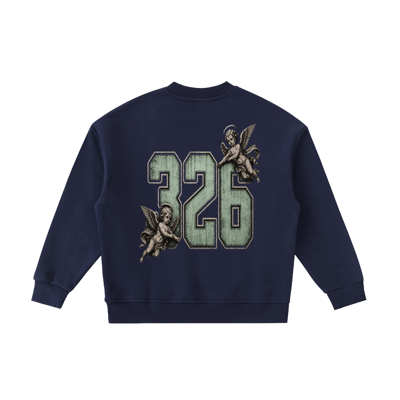 'Baby Mint' Essential Fleece Kids' Crewneck Sweatshirt